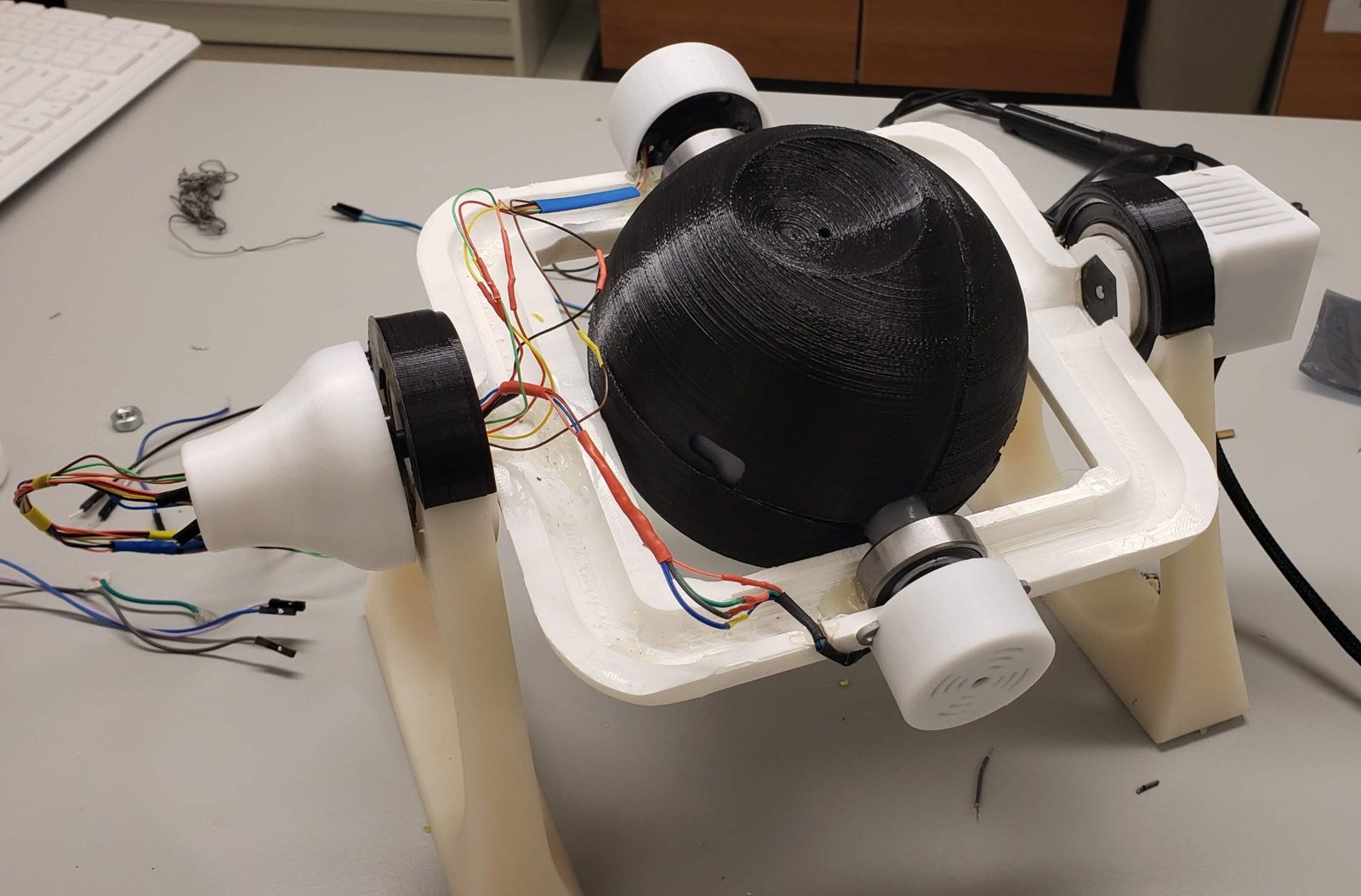 The second prototype with the chamber closed